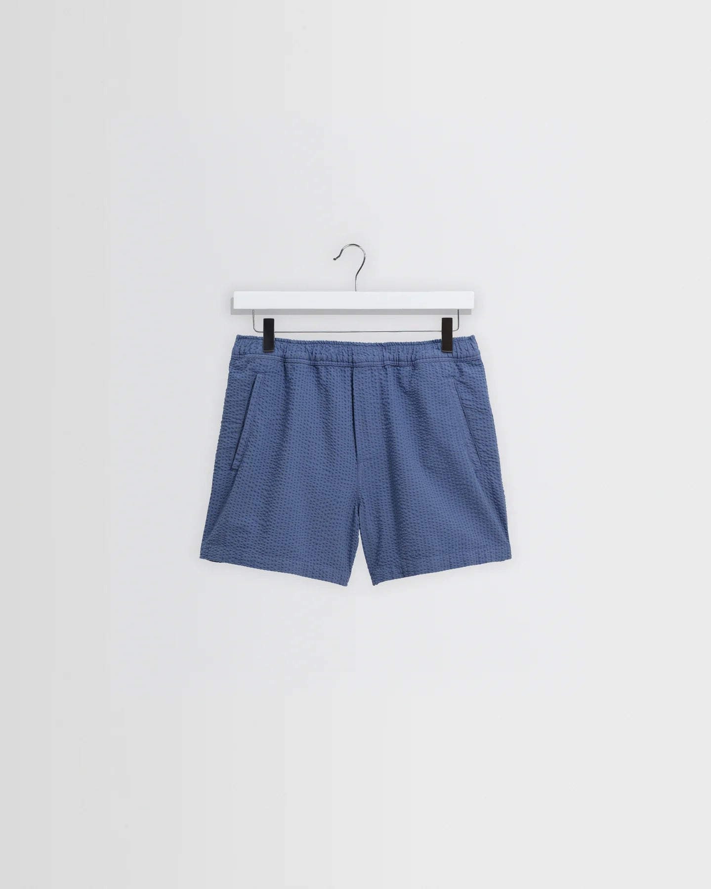 Mescal Short - Cotton Seersucker - Blue