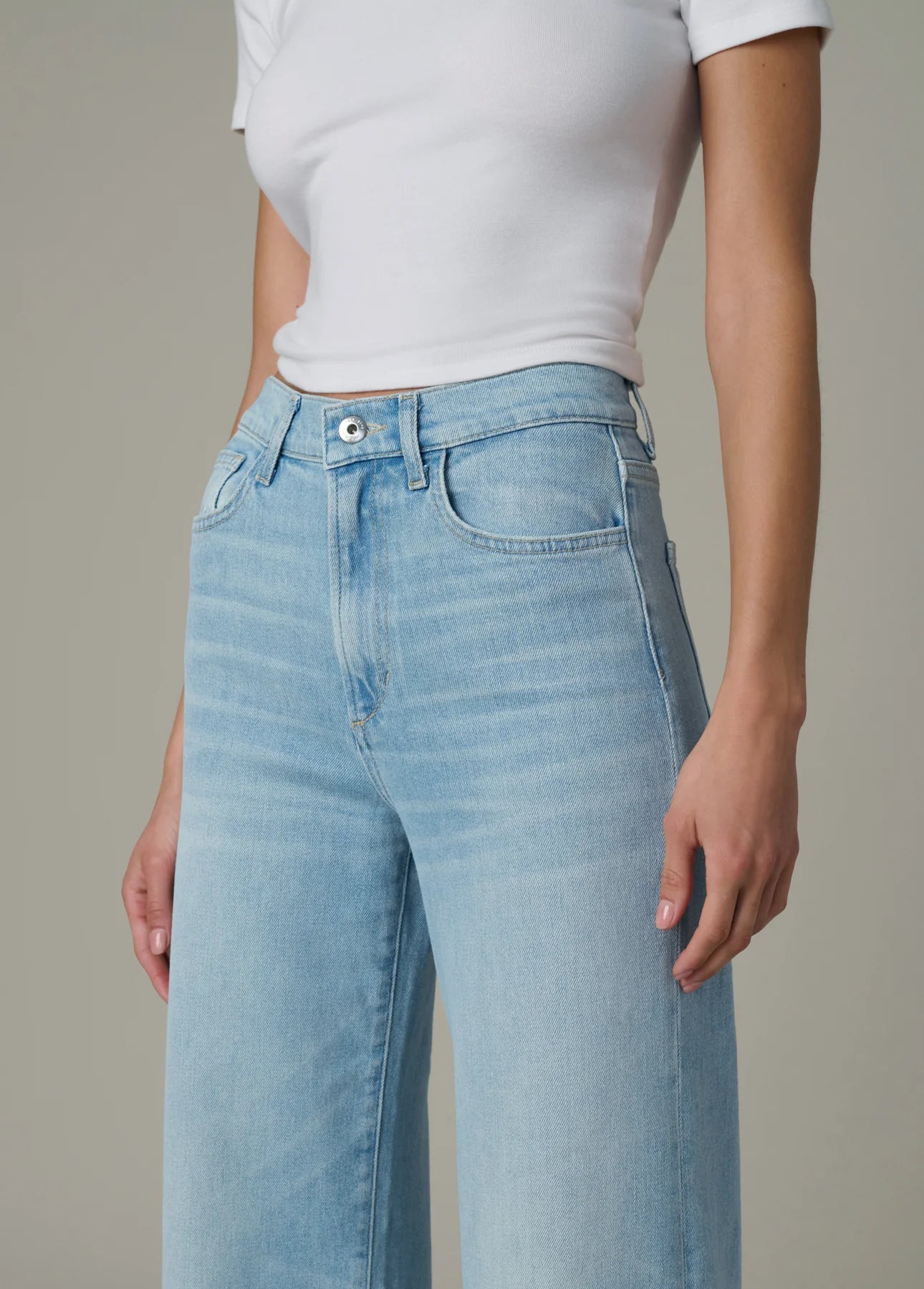 The Mia - High Rise Wide Leg Ankle - Surreal