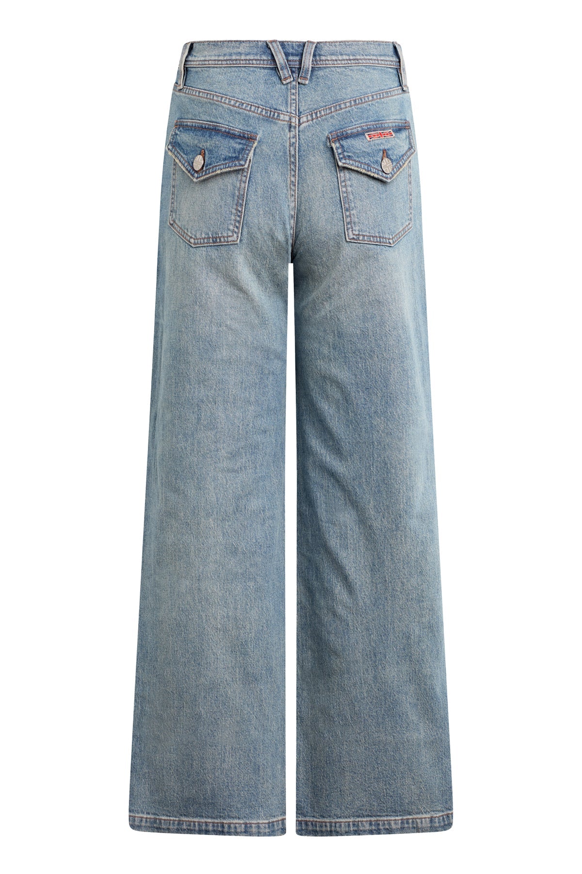 Jodie Flap Loose Fit Wide Leg - Snow Drops