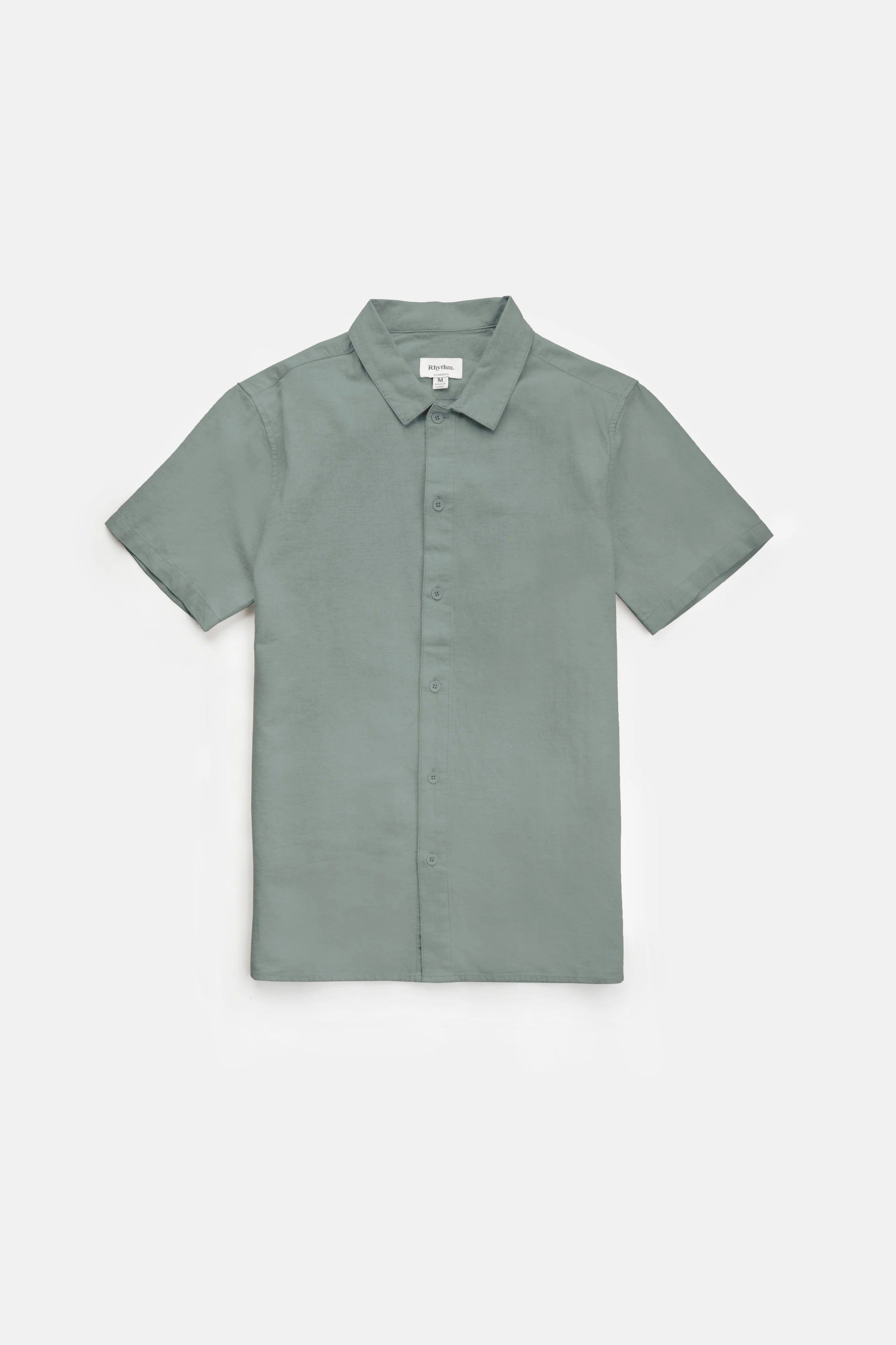 Classic Linen Short-Sleeve Shirt