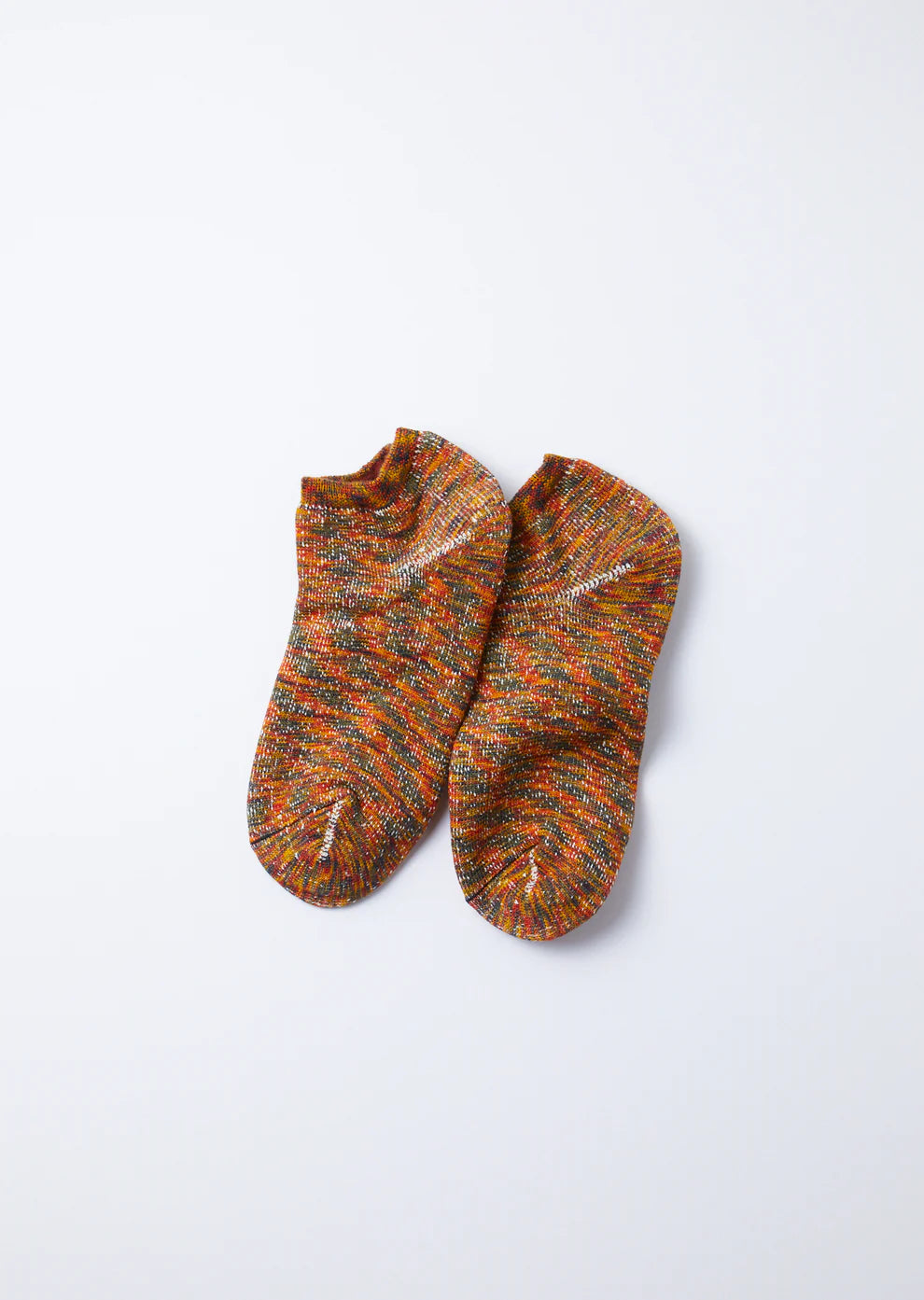 Washi Pile Short Socks "Kasuri"