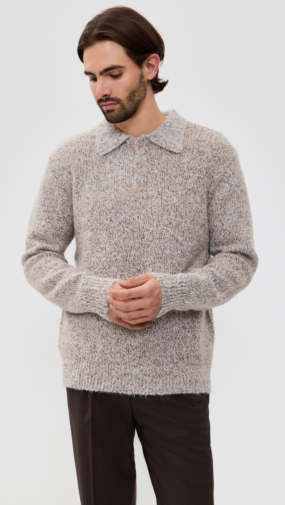 Kinetic Collared Shirt - Tobacco