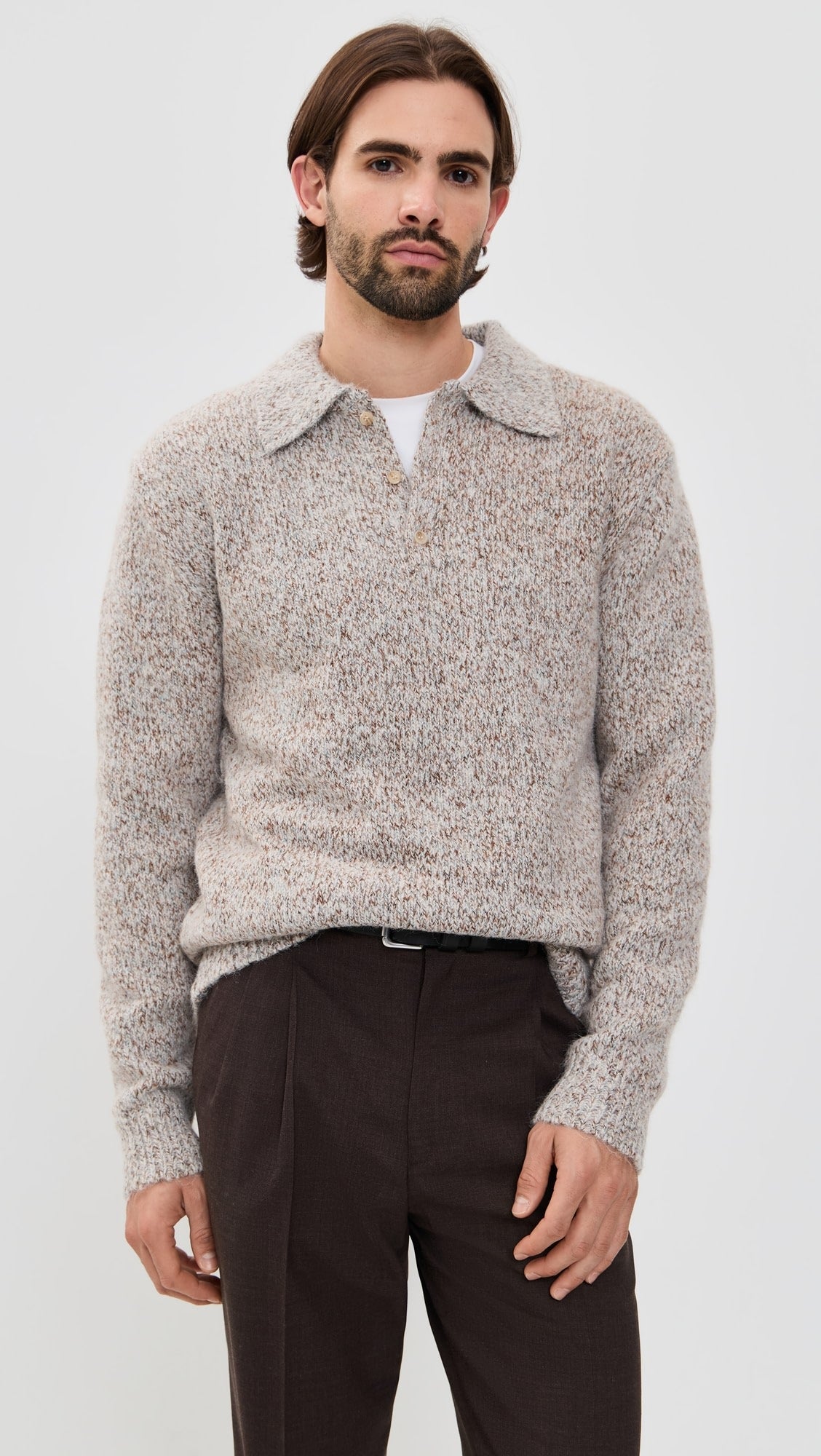 Kinetic Collared Shirt - Tobacco