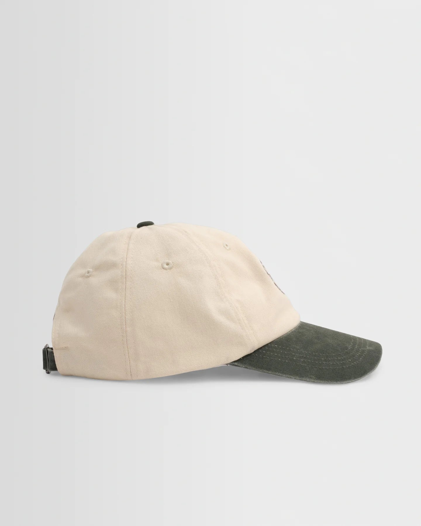 Spencer - Ecru And Khaki Cotton Sports Cap