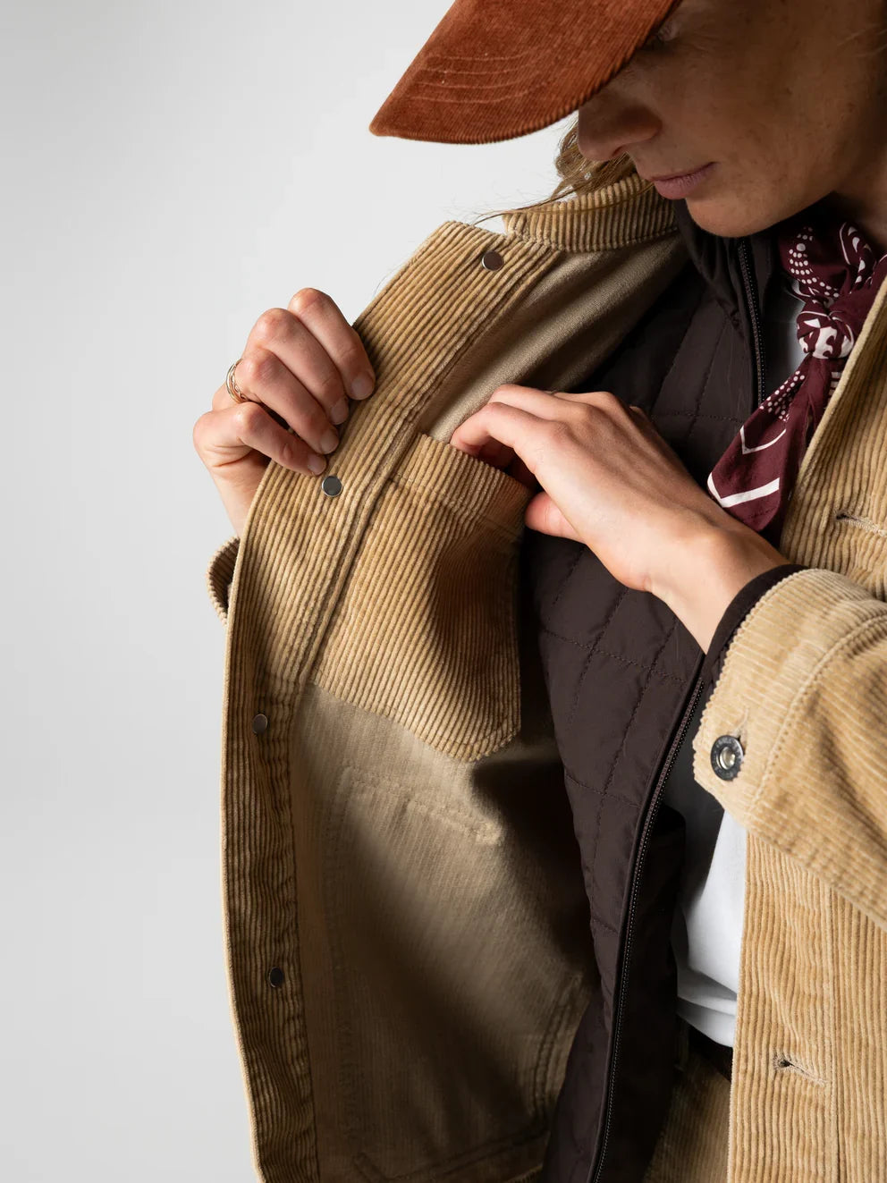 Women's Yarrel Cord Jacket - Flint