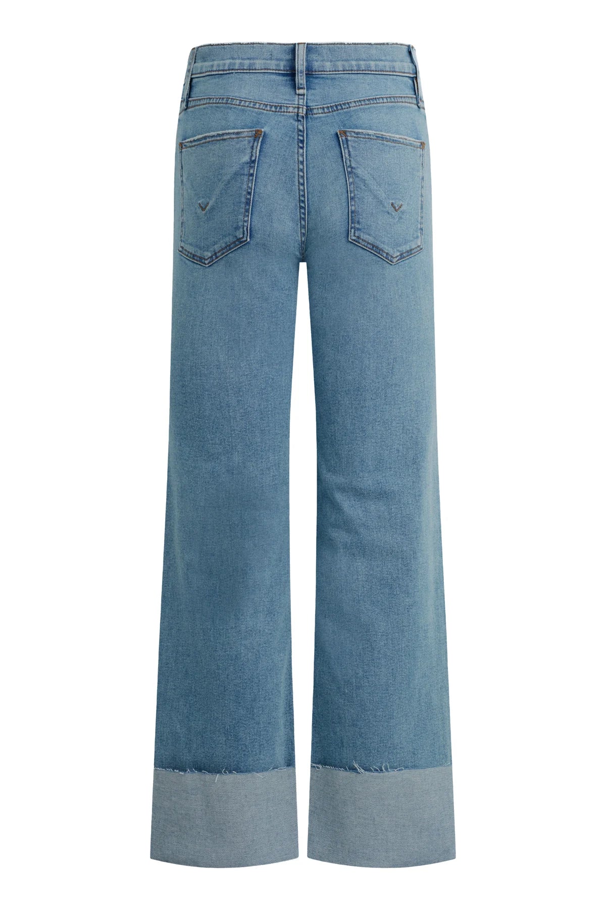 Rosie High-Rise Wide Leg W/ Cuff - Oak
