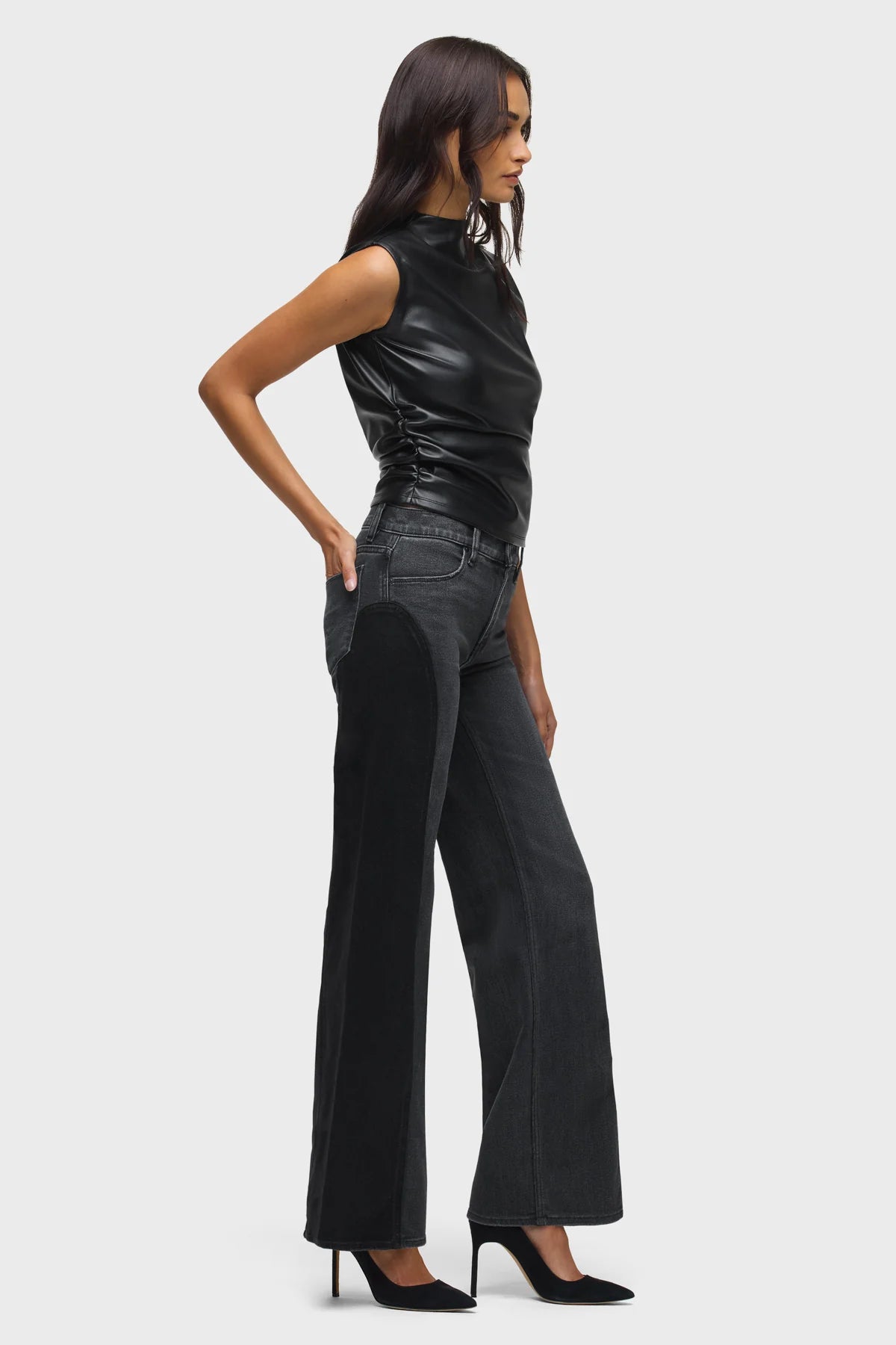 Lexi Seamed Wide Leg