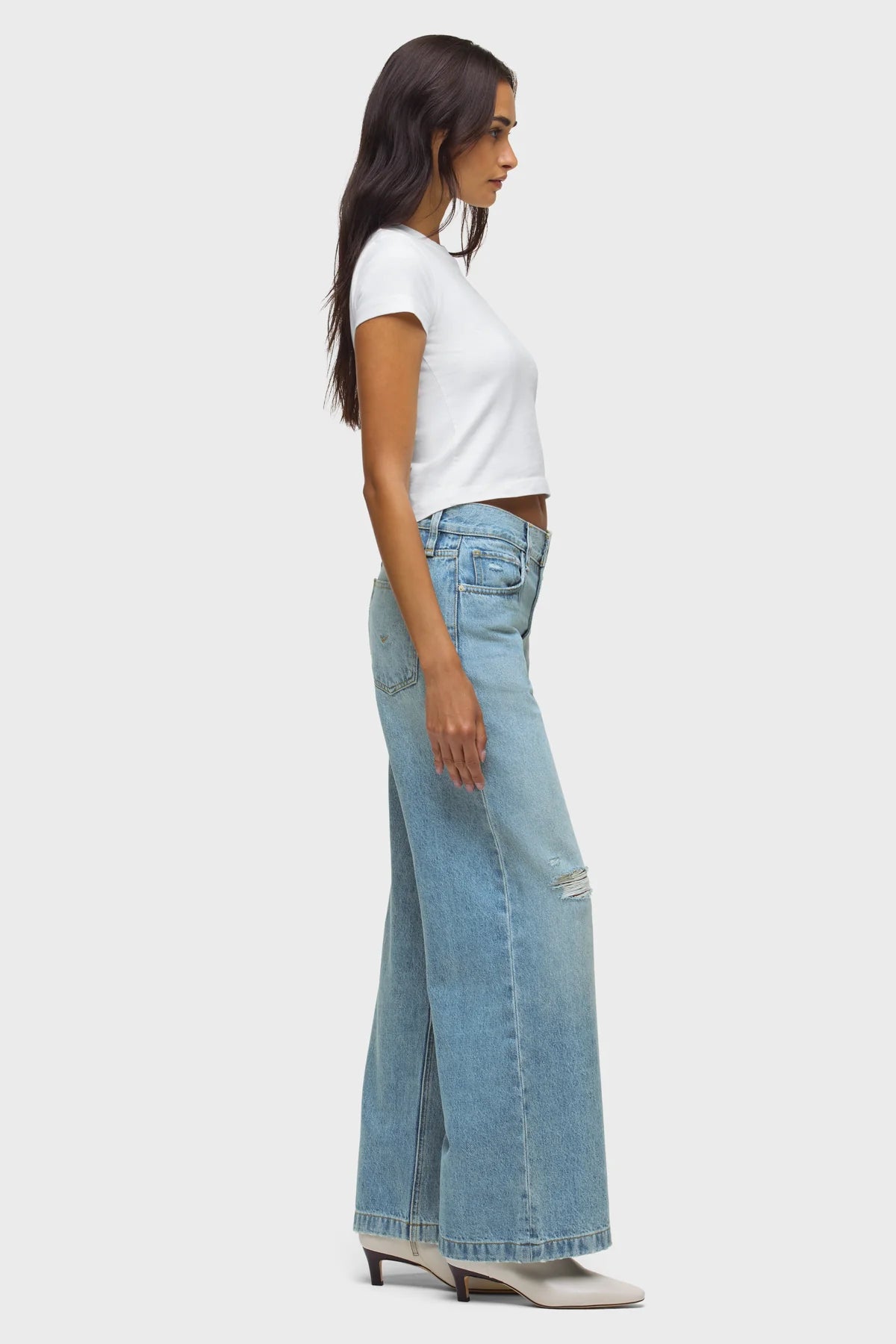 Rylee Low-Rise Loose Pant - Monarch