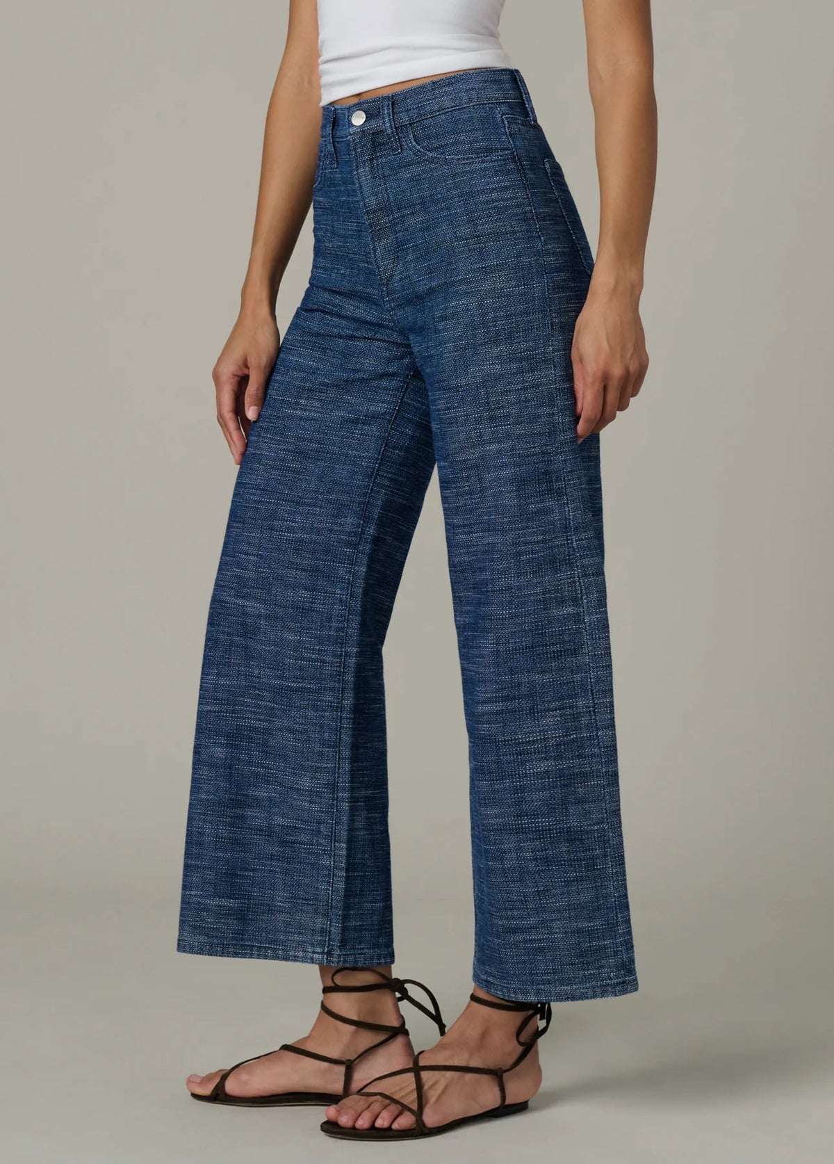 The Mia - High Rise Wide Leg Ankle - Abundance