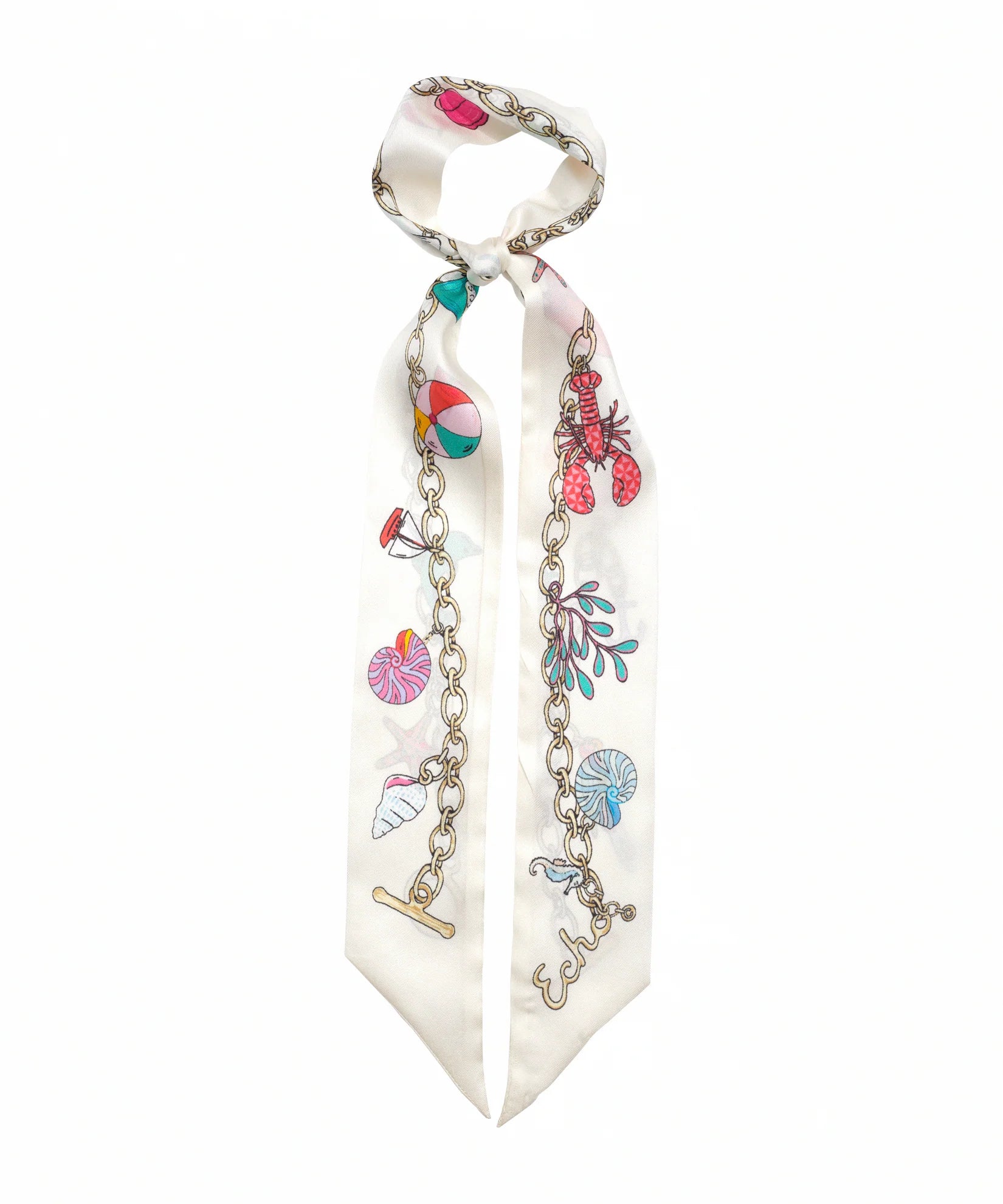 Charmed Life Silk Ribbon Scarf - Multi