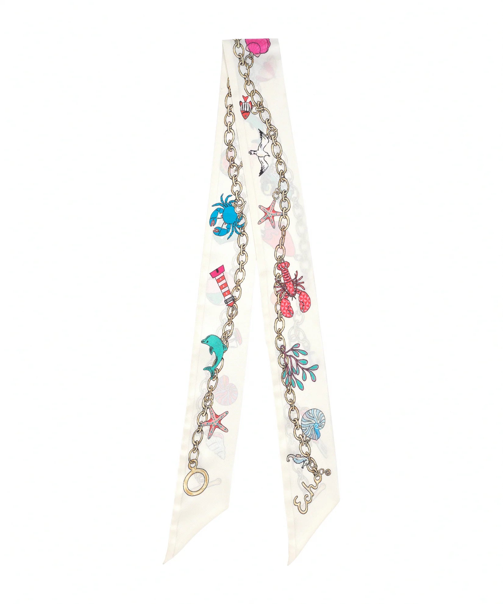 Charmed Life Silk Ribbon Scarf - Multi