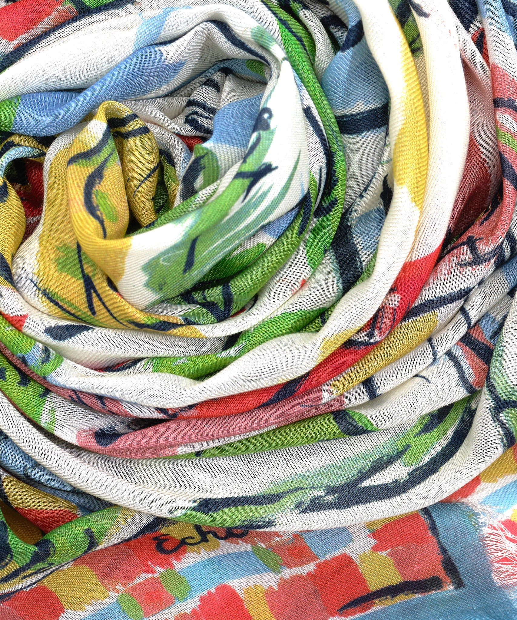 Riviera Oversized Square Scarf - Multi