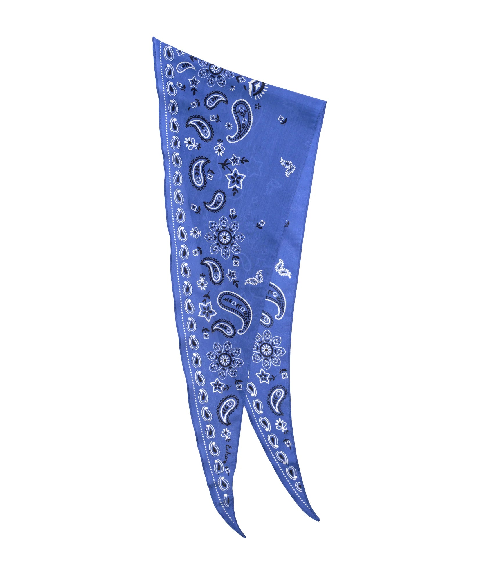 Bandana Triangle Scarf - Ultramarine