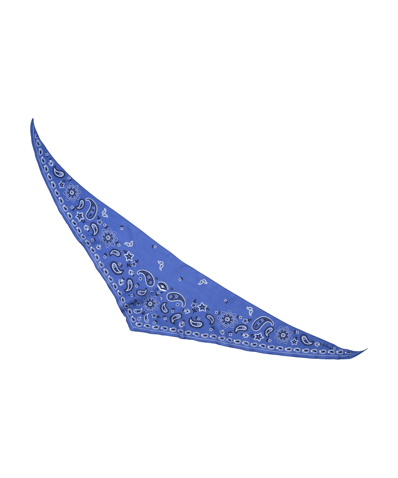Bandana Triangle Scarf - Ultramarine