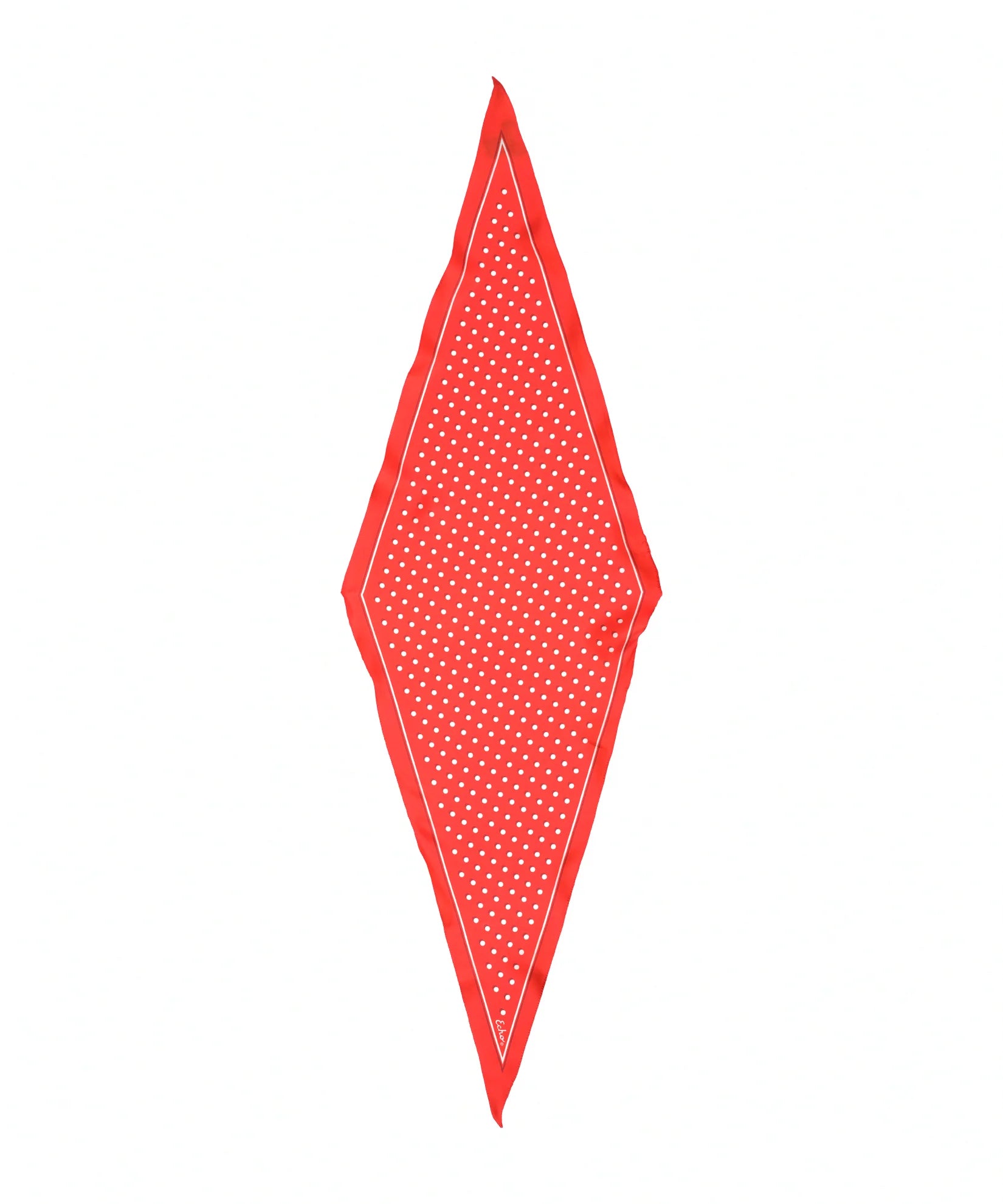 Dot Silk Diamond - Fiesta Orange