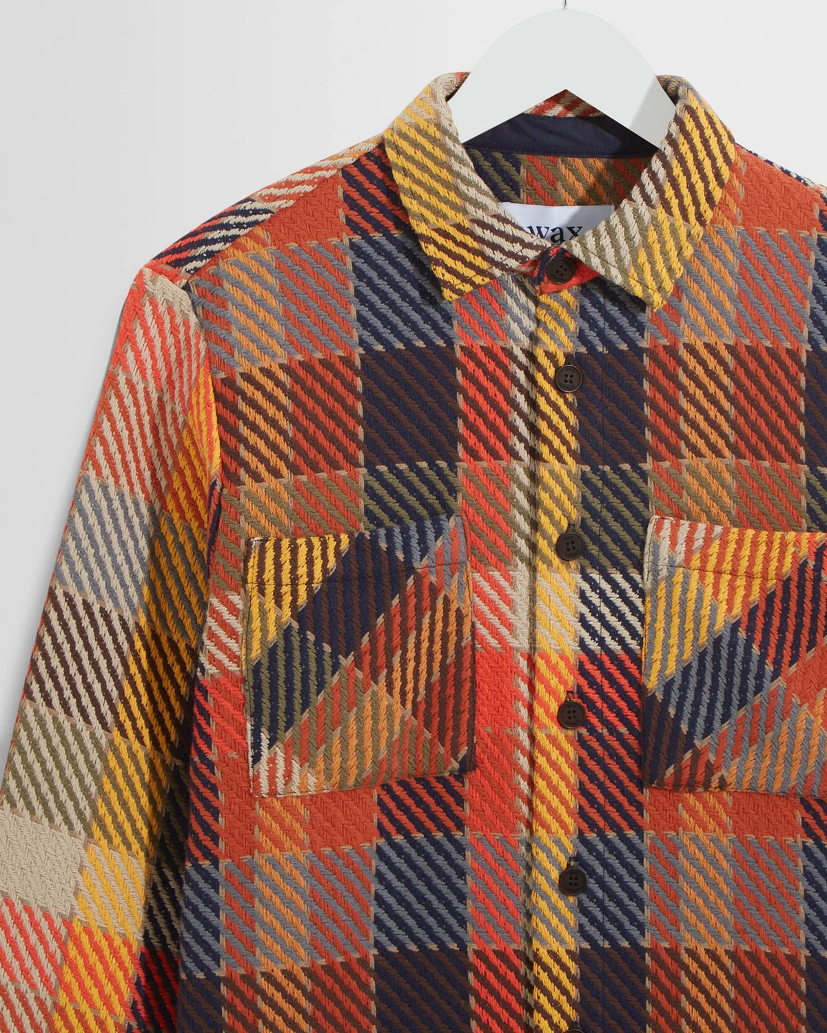 Whiting - Orange Pike Check Overshirt