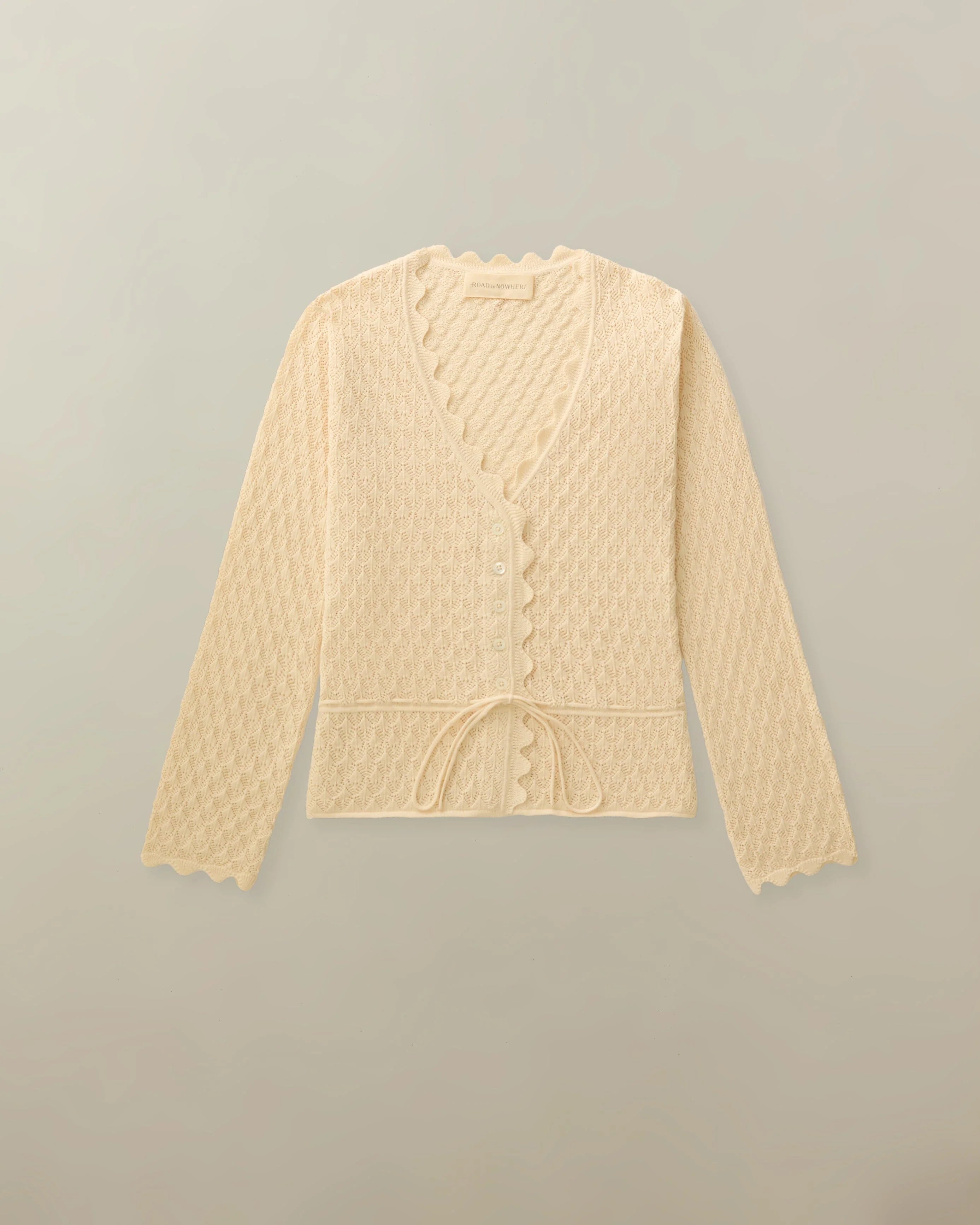 Celine Cardigan - Ecru