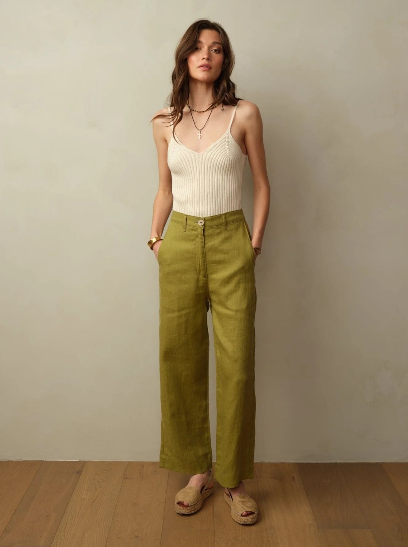 Women's Mallorca Linen Trouser