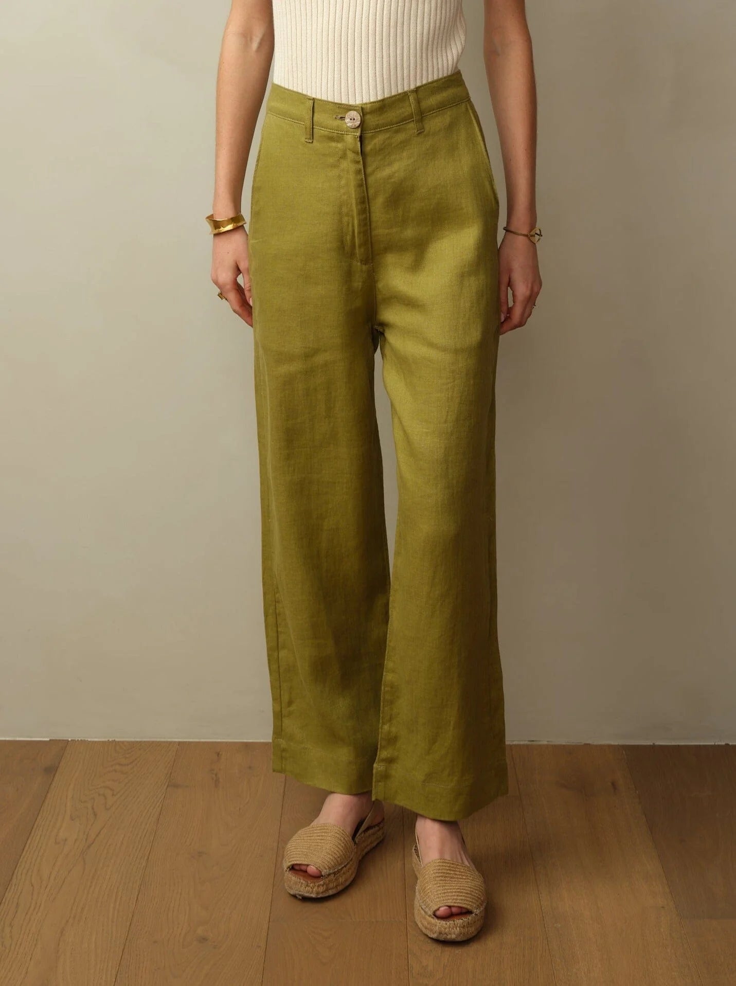 Women's Mallorca Linen Trouser